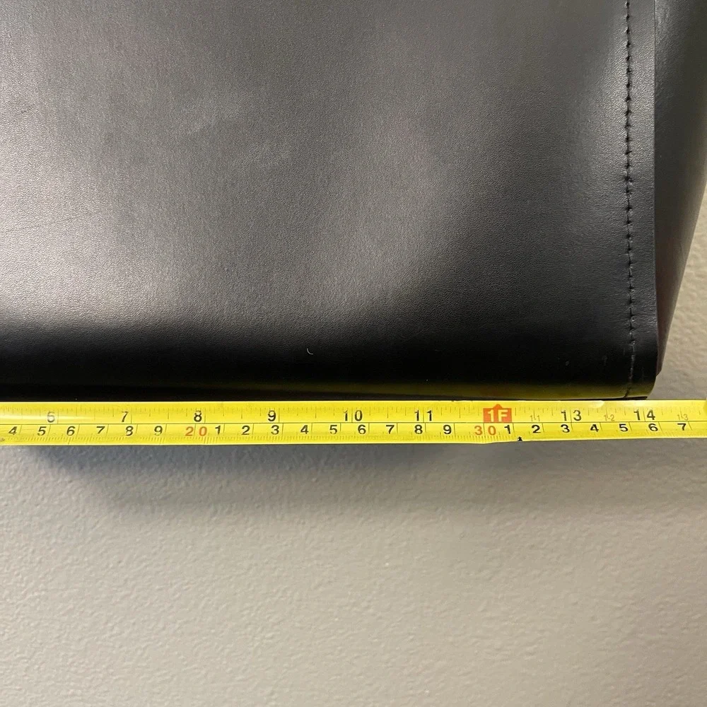 Kate Spade‎ Black & Hot Pink Leather Tote Bag Large - Picture 9 of 16